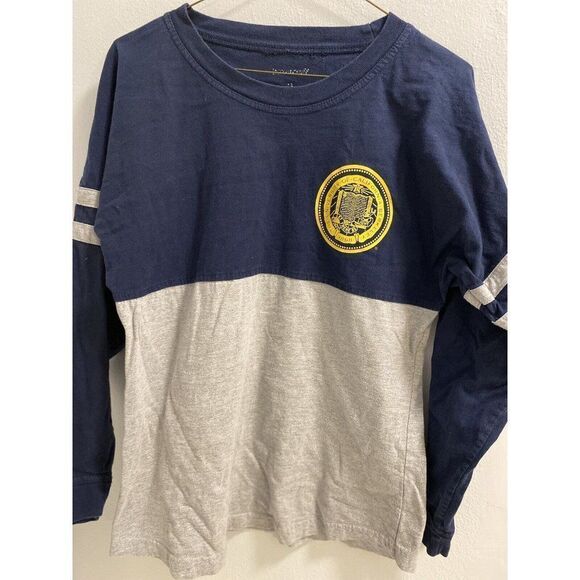 UNIVERSITY OF CALIFORNIA BERKELEY T SHIRT WOMENS - XS - GRAY & NAVY COLORBLOCK - Picture 2 of 6